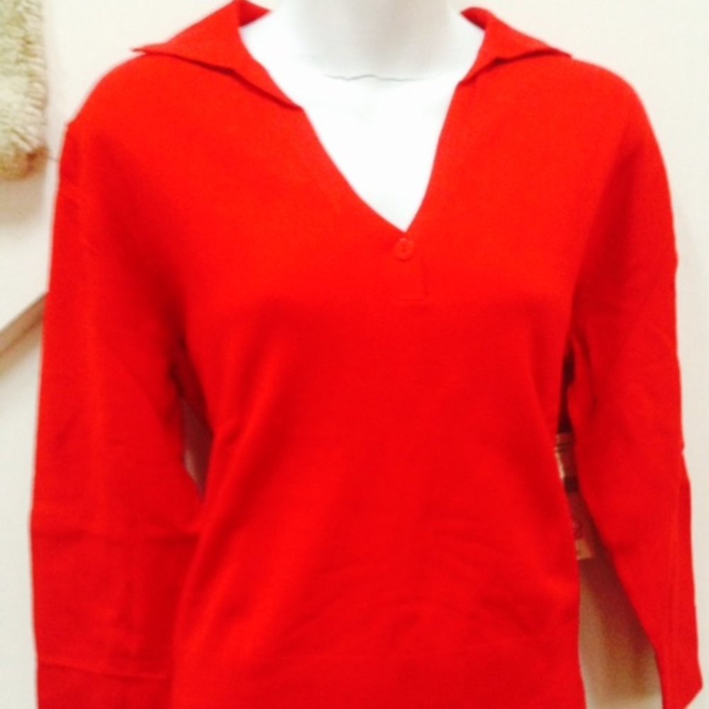 Valerie Stevens Sweater, Size L,65% Rayon, 35% Nylon